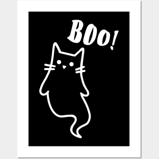 Boo Cat Posters and Art